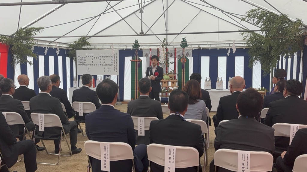 本庄工業団地造成工事安全祈願祭