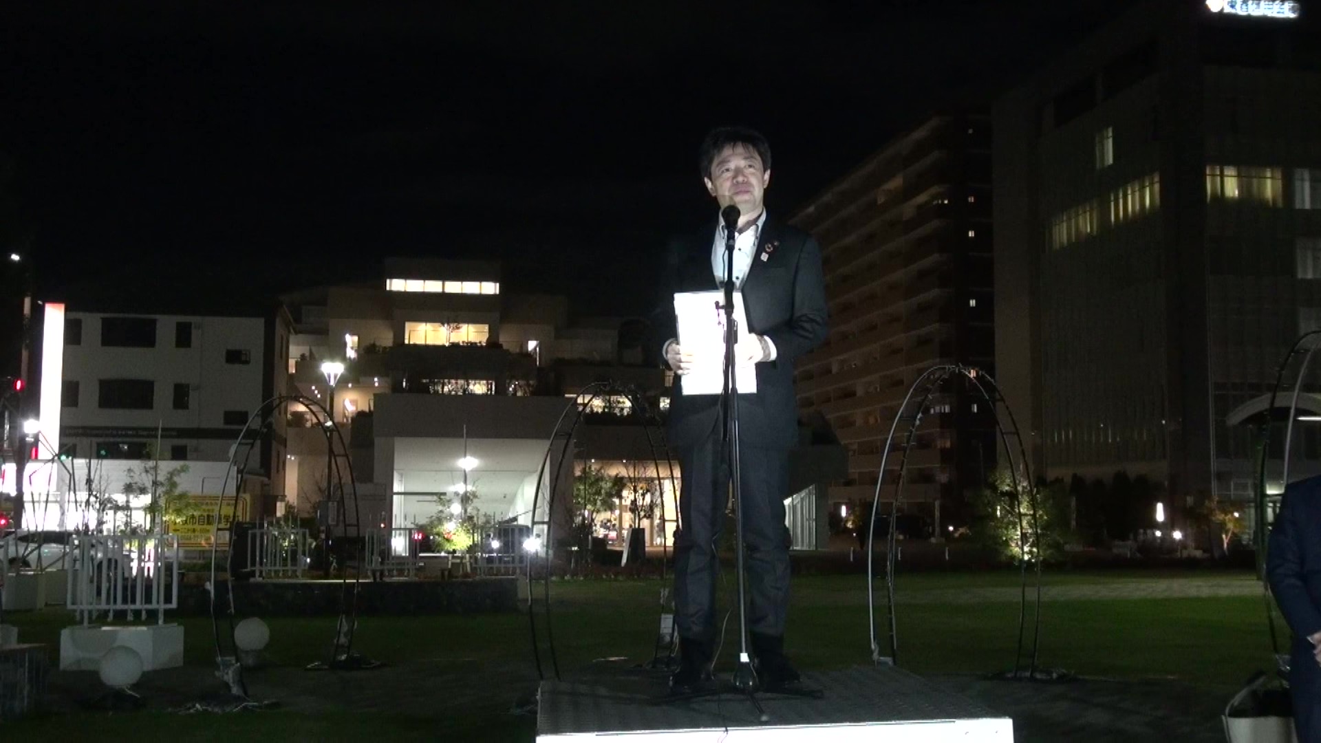 小牧駅周辺イルミネーション点灯式