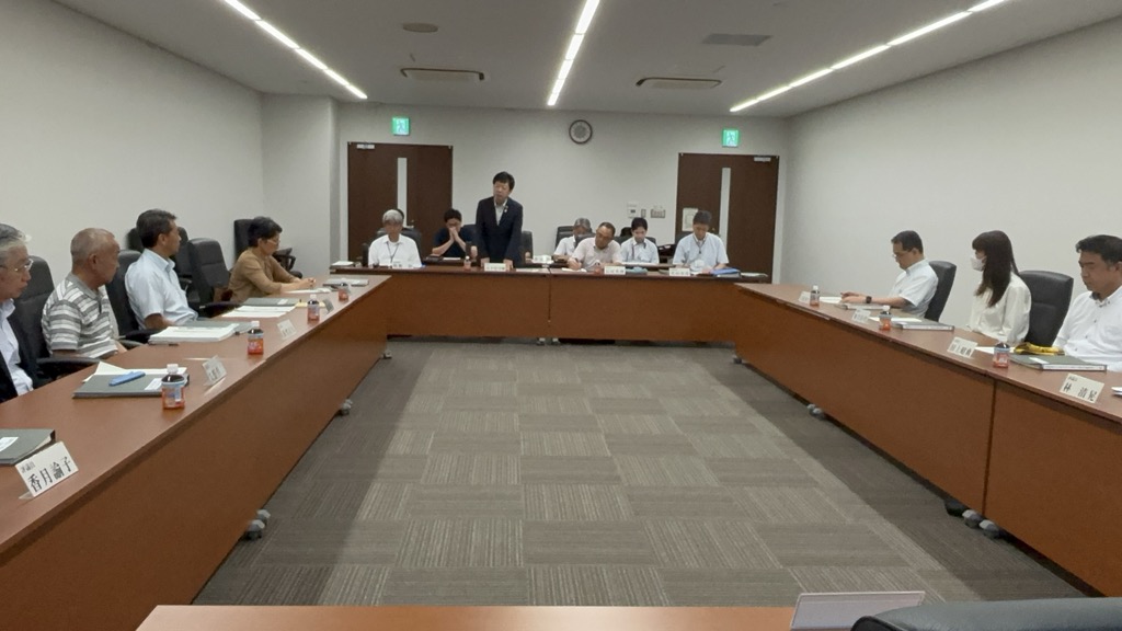 小牧市スポーツ協会令和７年度第１回評議員会に出席しました